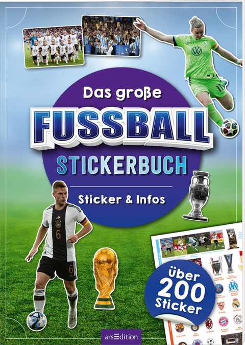 Das große Fußball-Stickerbuch - Jens Dreisbach