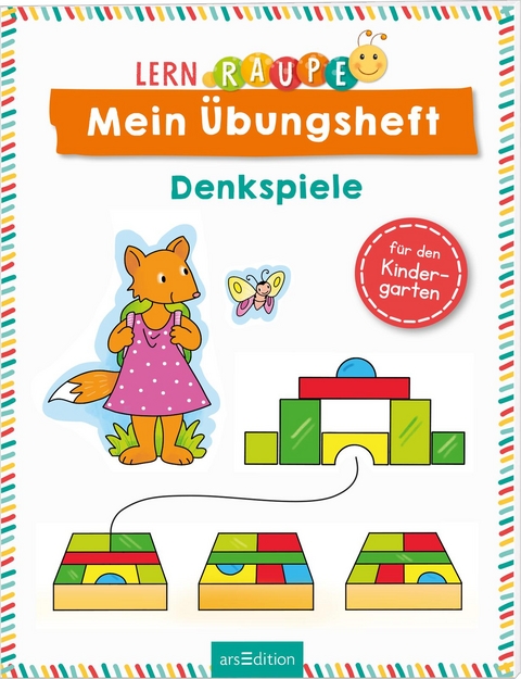 Lernraupe – Mein Übungsheft – Denkspiele