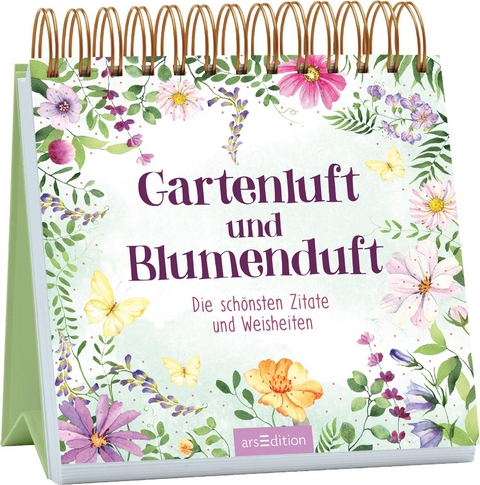 Gartenluft und Blumenduft