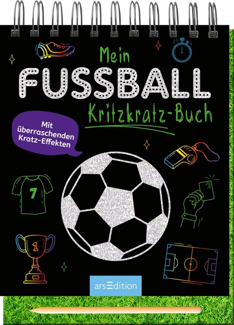 Mein Fußball-Kritzkratz-Buch