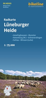 Radkarte Lüneburger Heide - Esterbauer Verlag