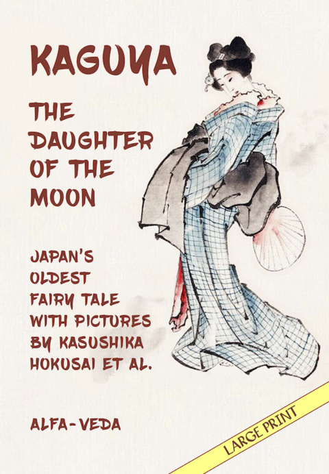 Kaguya, the Daughter of the Moon - Katsushika Hokusai