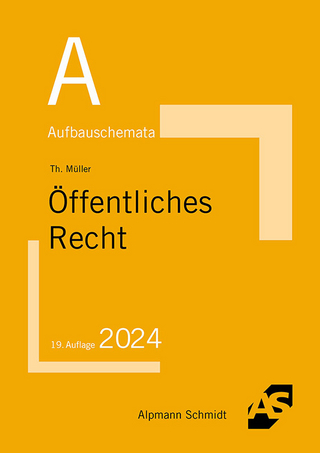 Aufbauschemata Öffentliches Recht - Thomas Müller