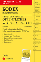 KODEX Öffentliches Wirtschaftsrecht 2023/24 - inkl. App - Doralt, Werner