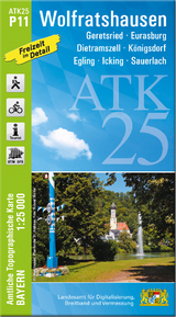 ATK25-P11 Wolfratshausen (Amtliche Topographische Karte 1:25000) - 