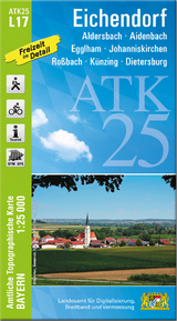 ATK25-L17 Eichendorf (Amtliche Topographische Karte 1:25000) - 