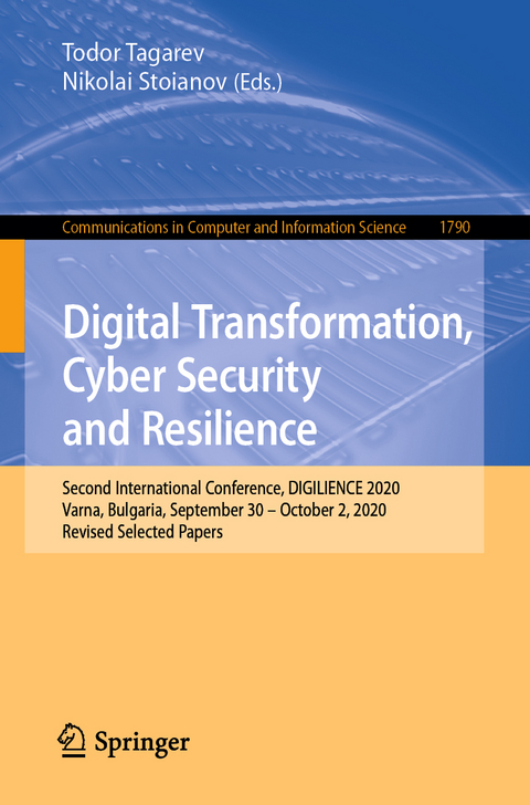 Digital Transformation, Cyber Security and Resilience - 