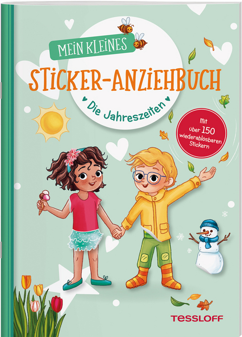 Mein kleines Sticker-Anziehbuch. Die Jahreszeiten - Julia Reindl