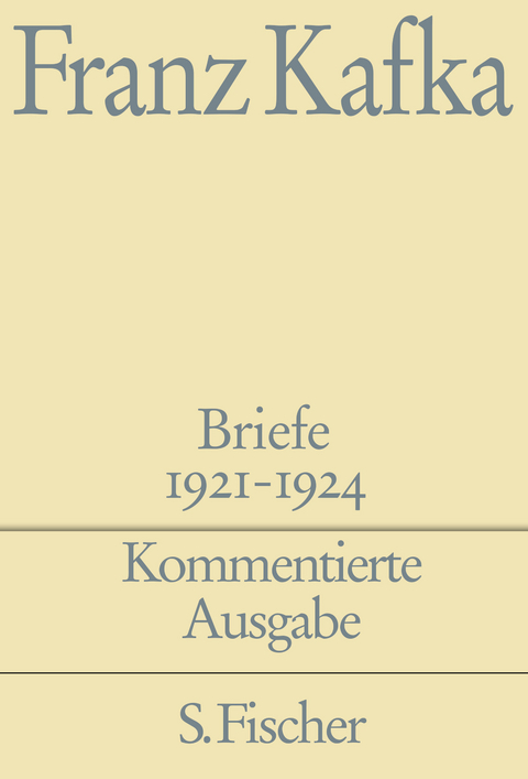 Briefe 1921-1924 - Franz Kafka