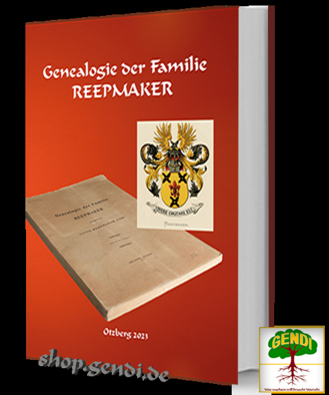 Genealogie der Familie REEPMAKER - Andreas Stephan, Jacob Reepmaker A. Azn.