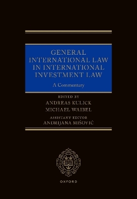 General International Law in International Investment Law - 