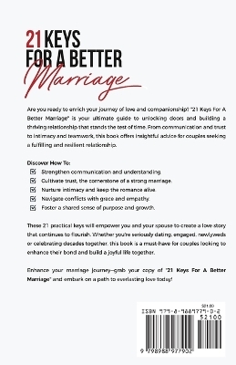 21 Keys For A Better Marriage - Phaedra Johnson, Don Johnson