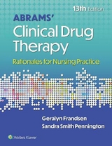 Abrams' Clinical Drug Therapy - Frandsen, Geralyn; Pennington, Sandra