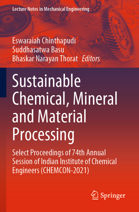 Sustainable Chemical, Mineral and Material Processing - 