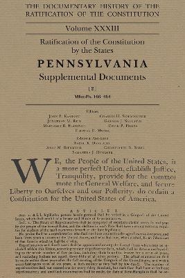 The Documentary History of the Ratification of the Constitution, Volume 33 - 