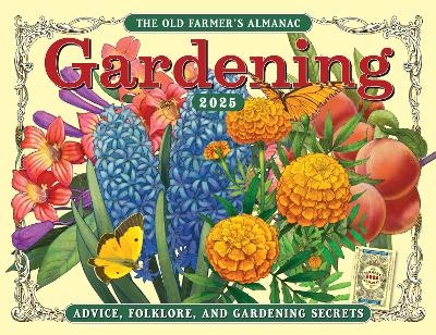 CAL 25 OLD FARMAERS ALMANAC GARDENING CA -  Wall