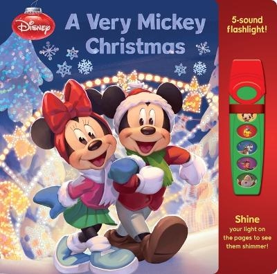 Glow Disney Very Mickey Christmas Sound Book  Glow Flashlight - P I Kids