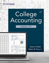 College Accounting, Chapters 1-27 - Heintz, James; Parry, Robert