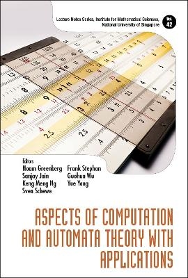 Aspects Of Computation And Automata Theory With Applications - 