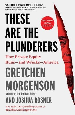 These Are the Plunderers - Gretchen Morgenson, Joshua Rosner
