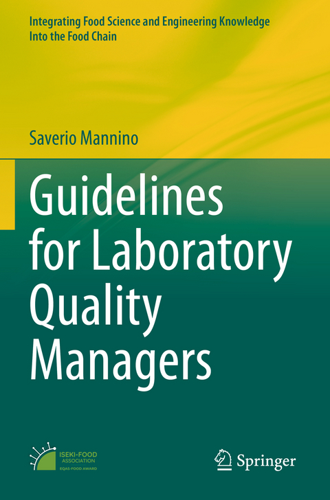 Guidelines for Laboratory Quality Managers - Saverio Mannino