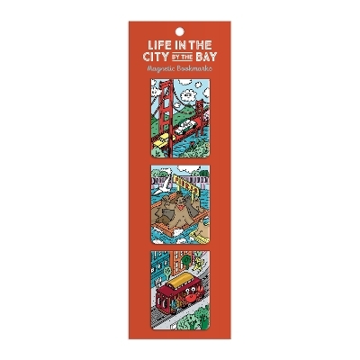 Life In The City By The Bay Magnetic Bookmarks -  Galison