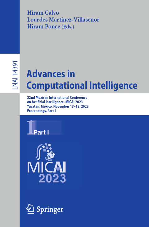 Advances in Computational Intelligence - 