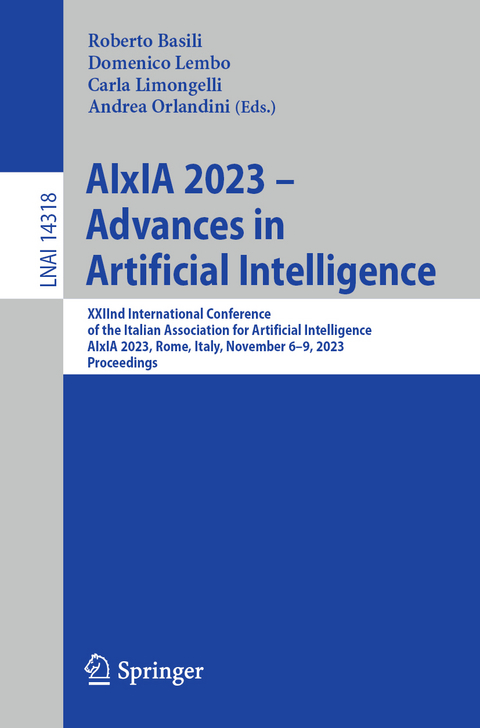 AIxIA 2023 – Advances in Artificial Intelligence - 