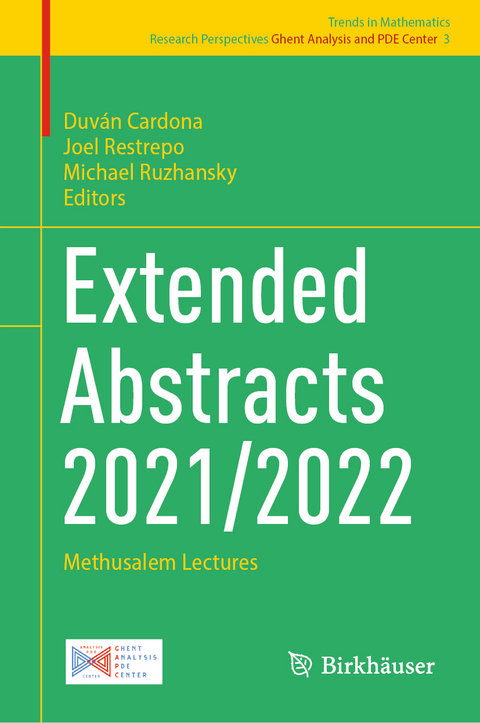 Extended Abstracts 2021/2022 - 