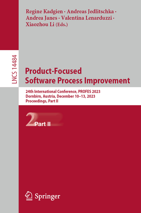 Product-Focused Software Process Improvement - 