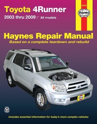 Toyota 4Runner 2003 To 2009 -  Haynes Publishing