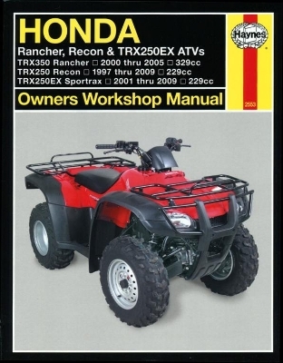 Honda Rancher, Recon & TRX250EX ATVs (97 - 09) - Alan Ahlstrand