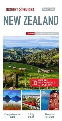 Insight Guides Travel Map of New Zealand, New Zealand Travel Guide -  Insight Guides