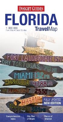 Insight Guides Travel Map Florida -  APA Publications Limited