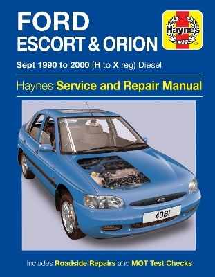 Ford Escort & Orion Diesel (Sept 90 - 00) -  Haynes Publishing