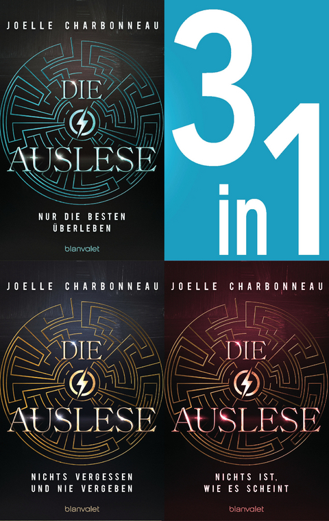 Die Auslese Band 1-3: Nur die Besten überleben / Nichts vergessen und nie vergeben / Nichts ist, wie es scheint (3in1-Bundle) -  Joelle Charbonneau