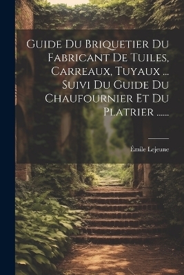 Guide Du Briquetier Du Fabricant De Tuiles, Carreaux, Tuyaux ... Suivi Du Guide Du Chaufournier Et Du Platrier ...... - Émile LeJeune