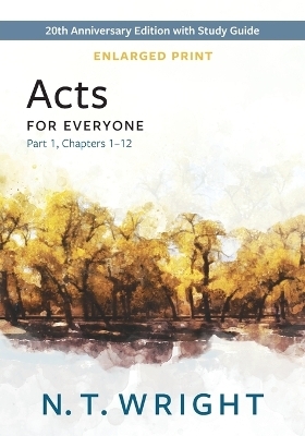 Acts for Everyone, Part 1, Enlarged Print - N T Wright