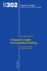 A linguistic Insight into Legislative Drafting - Giulia Adriana Pennisi