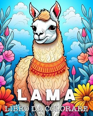 Lama Libro da Colorare - Anna Colorphil