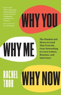 Why You, Why Me, Why Now - Rachel Toor