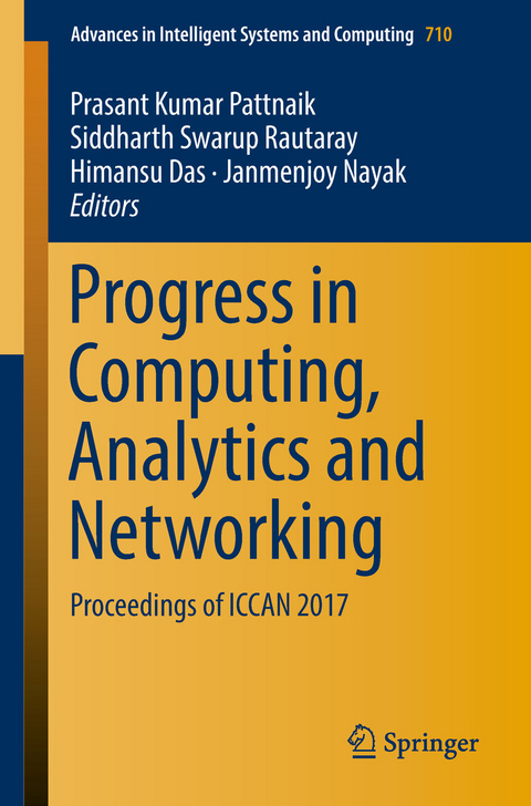 Progress in Computing, Analytics and Networking - 