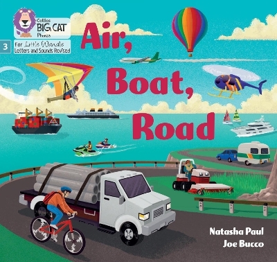 Air, Boat, Road - Natasha Paul