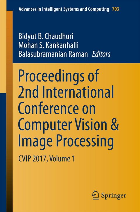 Proceedings of 2nd International Conference on Computer Vision & Image Processing - 