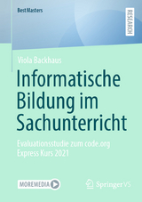 Informatische Bildung im Sachunterricht - Viola Backhaus