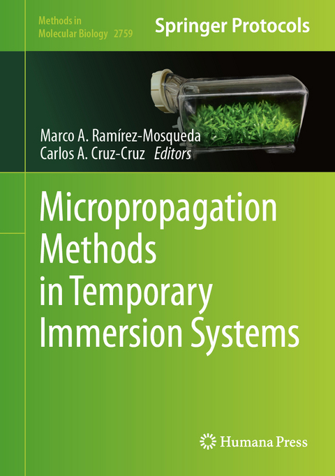 Micropropagation Methods in Temporary Immersion Systems - 