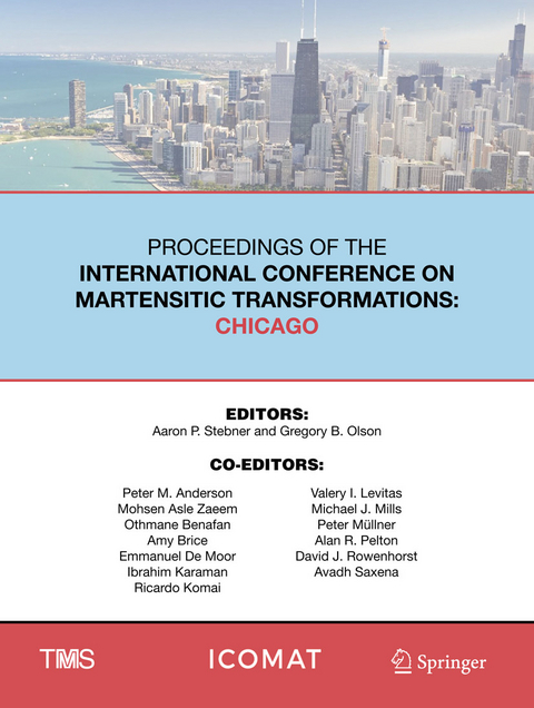 Proceedings of the International Conference on Martensitic Transformations: Chicago - 