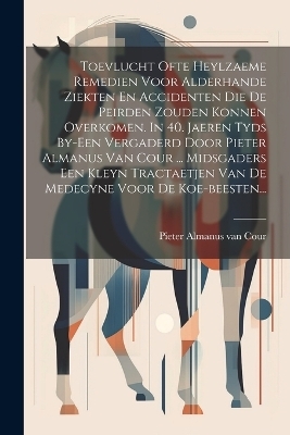 Toevlucht Ofte Heylzaeme Remedien Voor Alderhande Ziekten En Accidenten Die De Peirden Zouden Konnen Overkomen. In 40. Jaeren Tyds By-een Vergaderd Door Pieter Almanus Van Cour ... Midsgaders Een Kleyn Tractaetjen Van De Medecyne Voor De Koe-beesten... - 