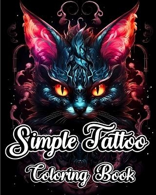 Simple Tattoo Coloring Book - Sophia Caleb