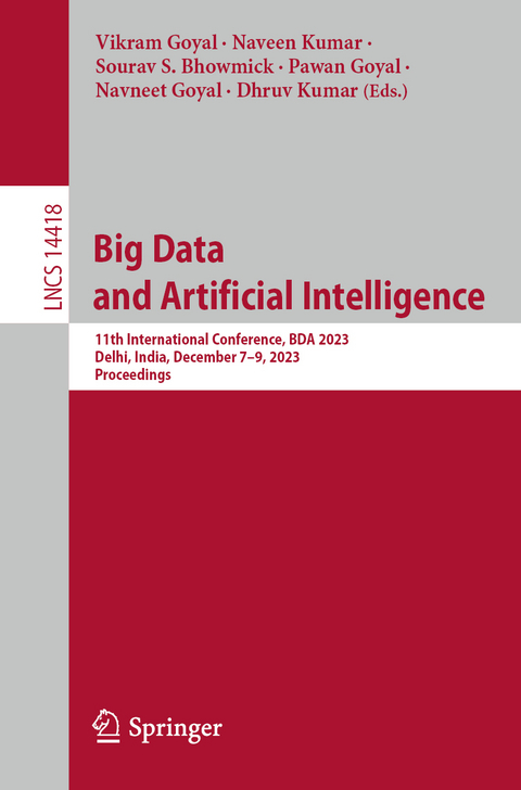 Big Data and Artificial Intelligence - 